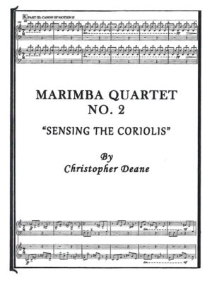 Marimba Quartet no 2 by Christopher Deane