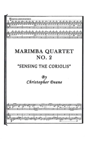 Marimba Quartet no 2 by Christopher Deane