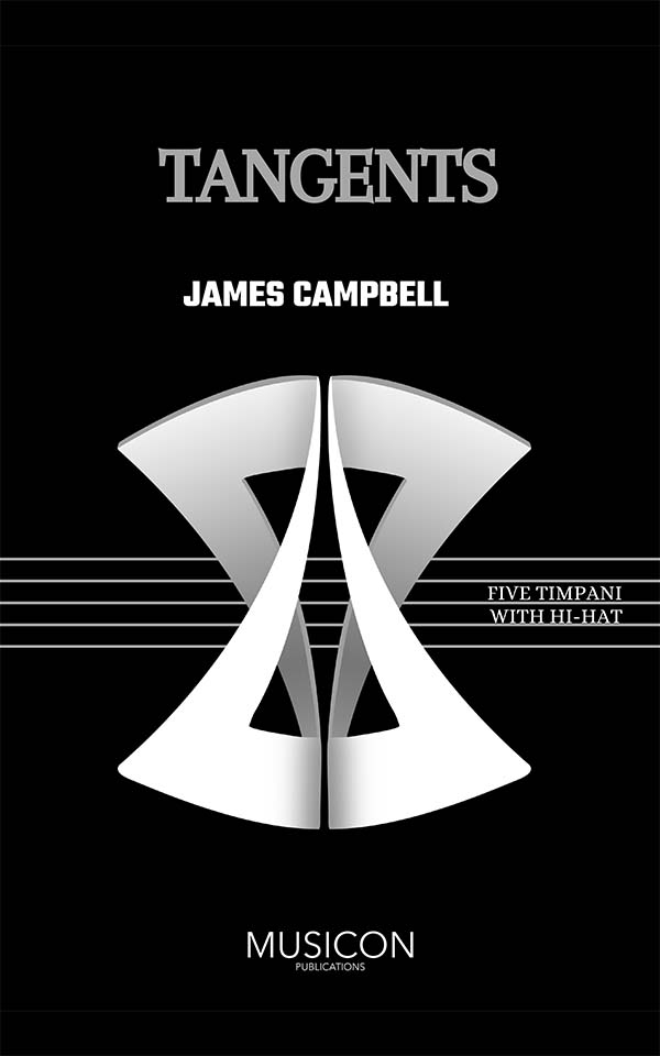 Tangents by James Campbell for timpani and high-hat
